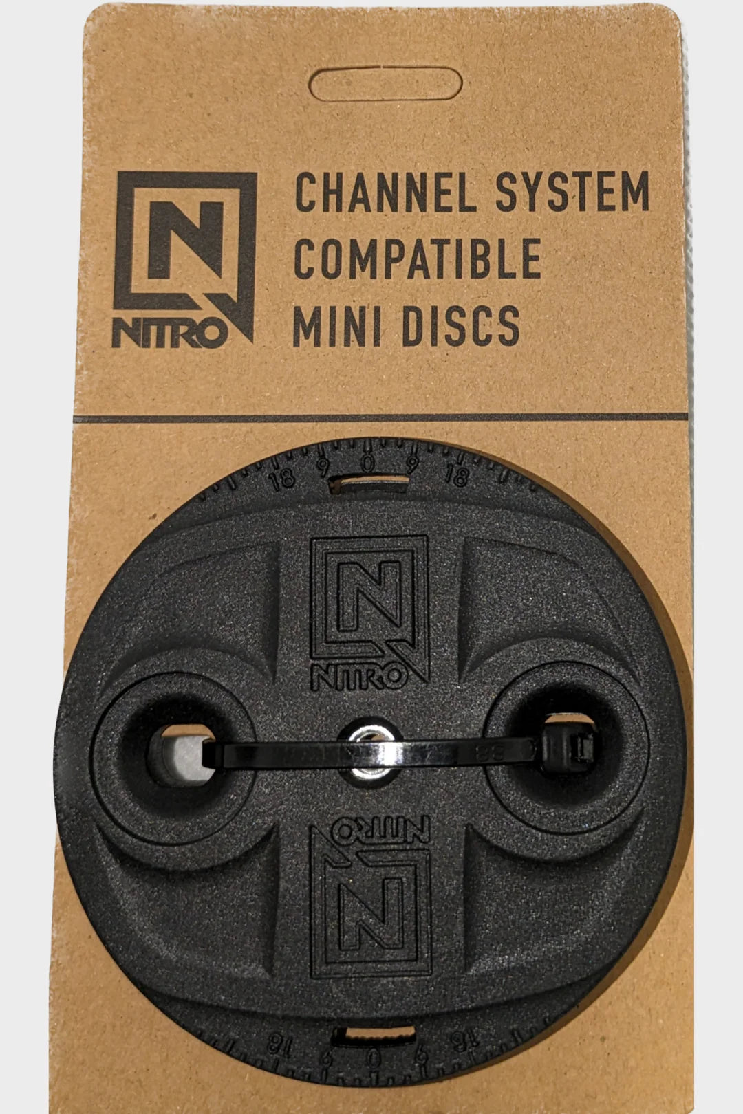 Channel EST Mini Snowboard Binding Disc Set (Nitro Binding)