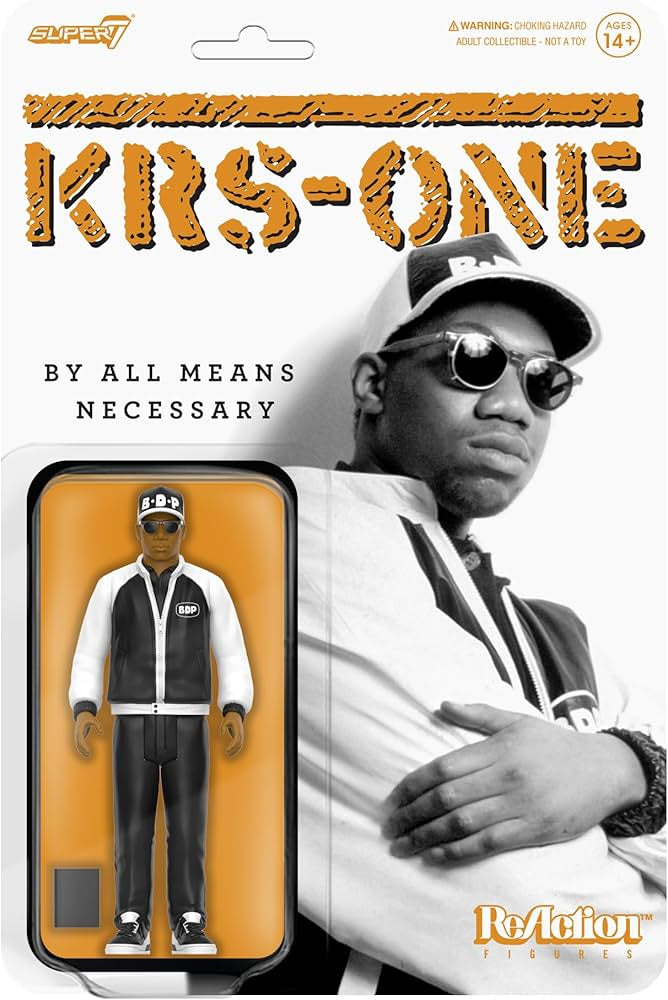 KRS-One (By All Means Necessary BDP) - Action Figure