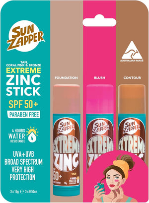 Extreme Zinc Sunscreen Stick Beauty Pack