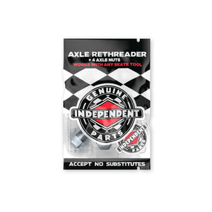 Axle Rethreader Skateboard Trucks Tool+ 4 Axle Nuts