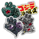 X Godzilla Sticker Pack (4-Pack)