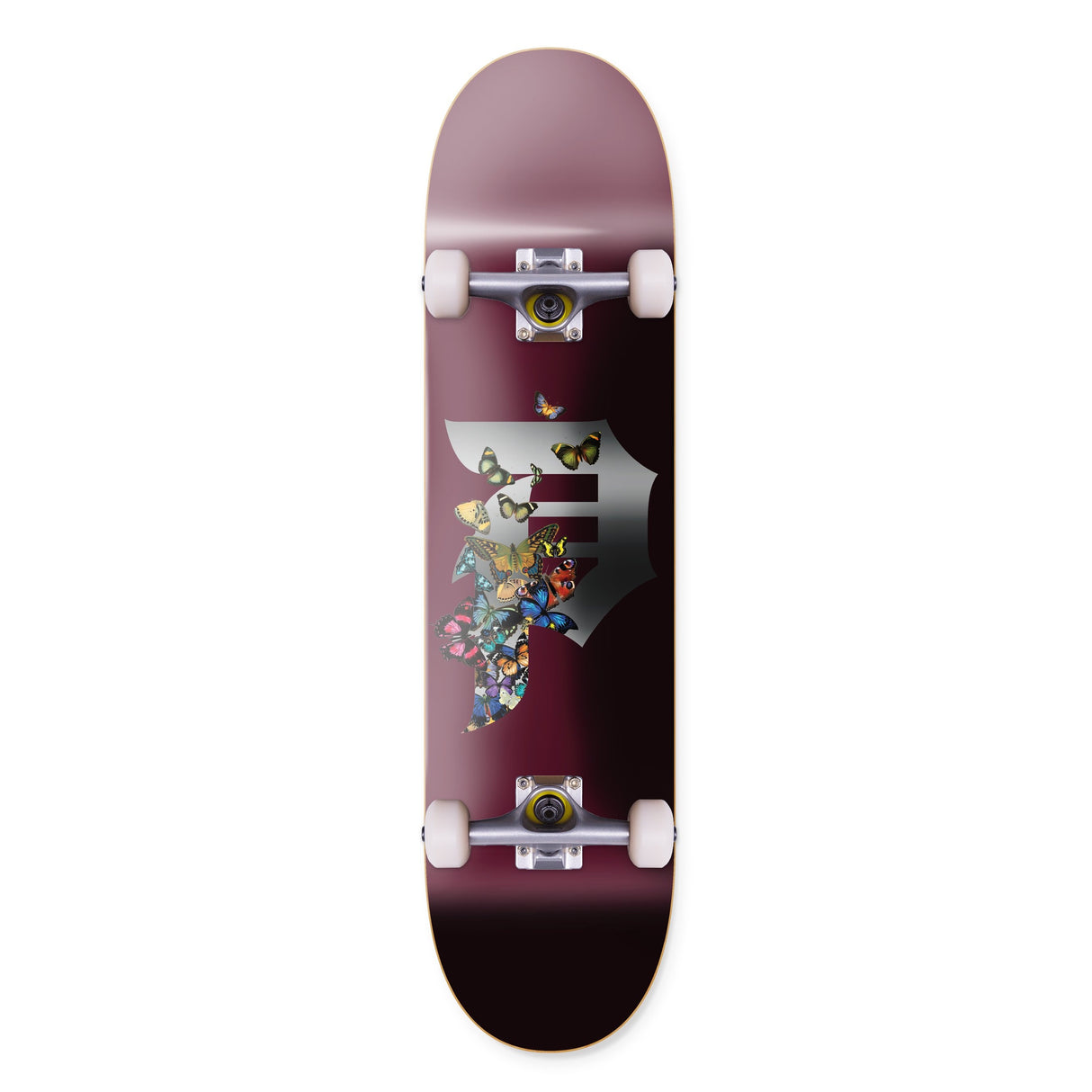 Dirty P Colony Burgundy Skateboard Complete