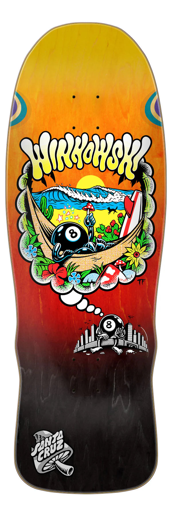 10.35" Winkowski 8Ballr Day Dream Skateboard Deck