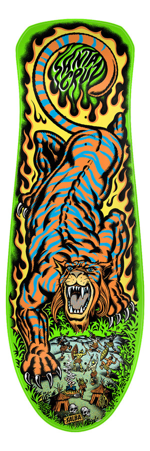10.3" Salba Tiger Reissue Skateboard Deck