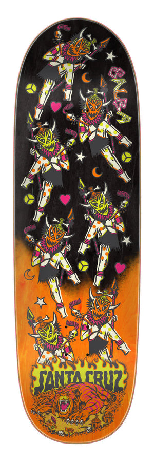 8.80" Salba Firedance Pro Egg Skateboard Deck