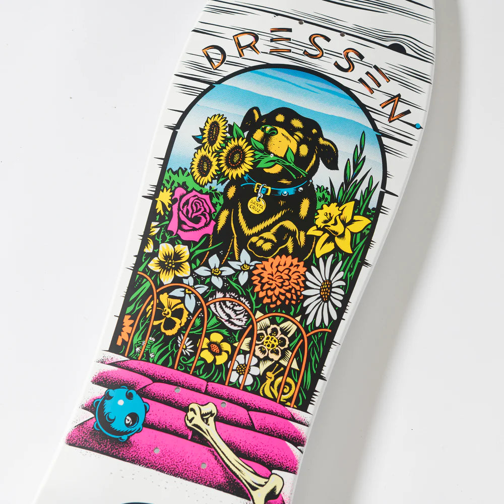 9.5" Dressen Pup Reissue Skateboard Deck
