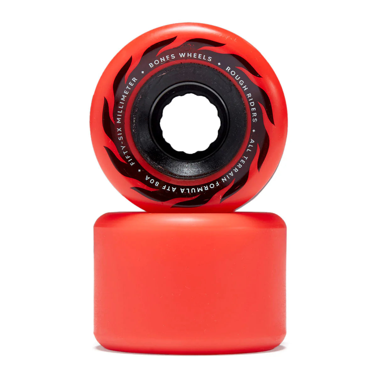 56mm 80A Eternal Flame Rough Rider Skateboard Wheels