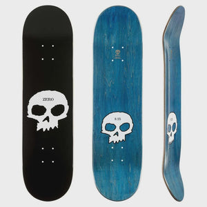 Single Skull Skateboard Deck