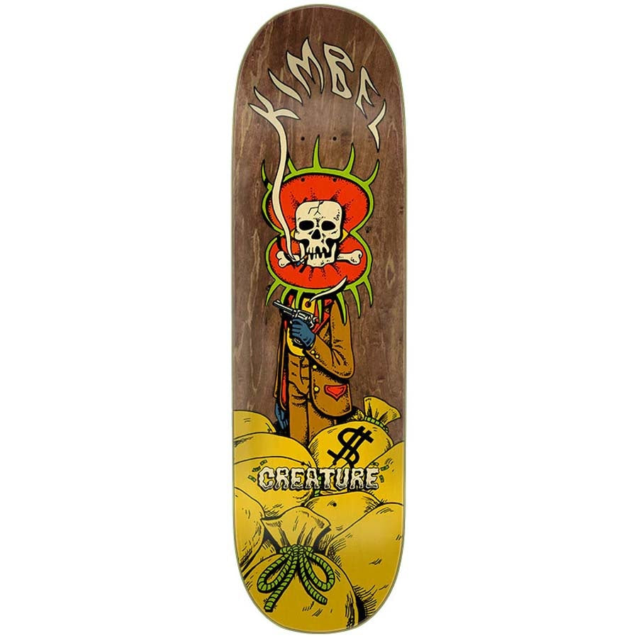 9" Kimbel Heist Creature Skateboard Deck