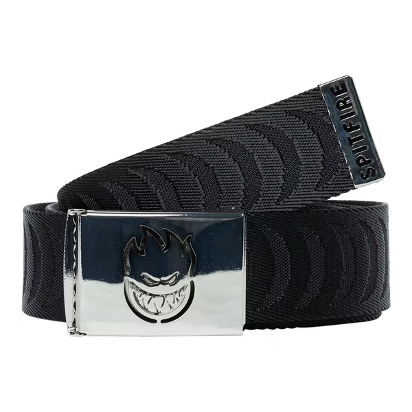 Bighead Belt Cut Out Jacquard Swirl