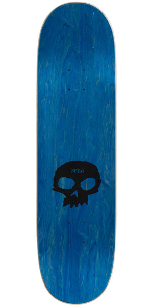Single Skull Skateboard Deck