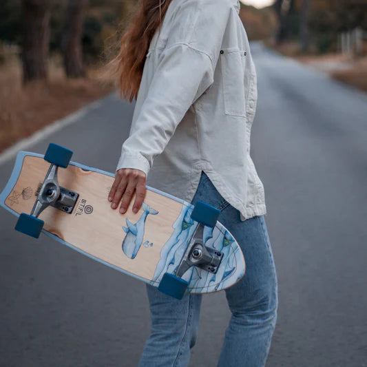 28.5" MOBY Short Surfskate Complete