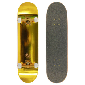 8.125" GOLD Edition Skateboard Complete