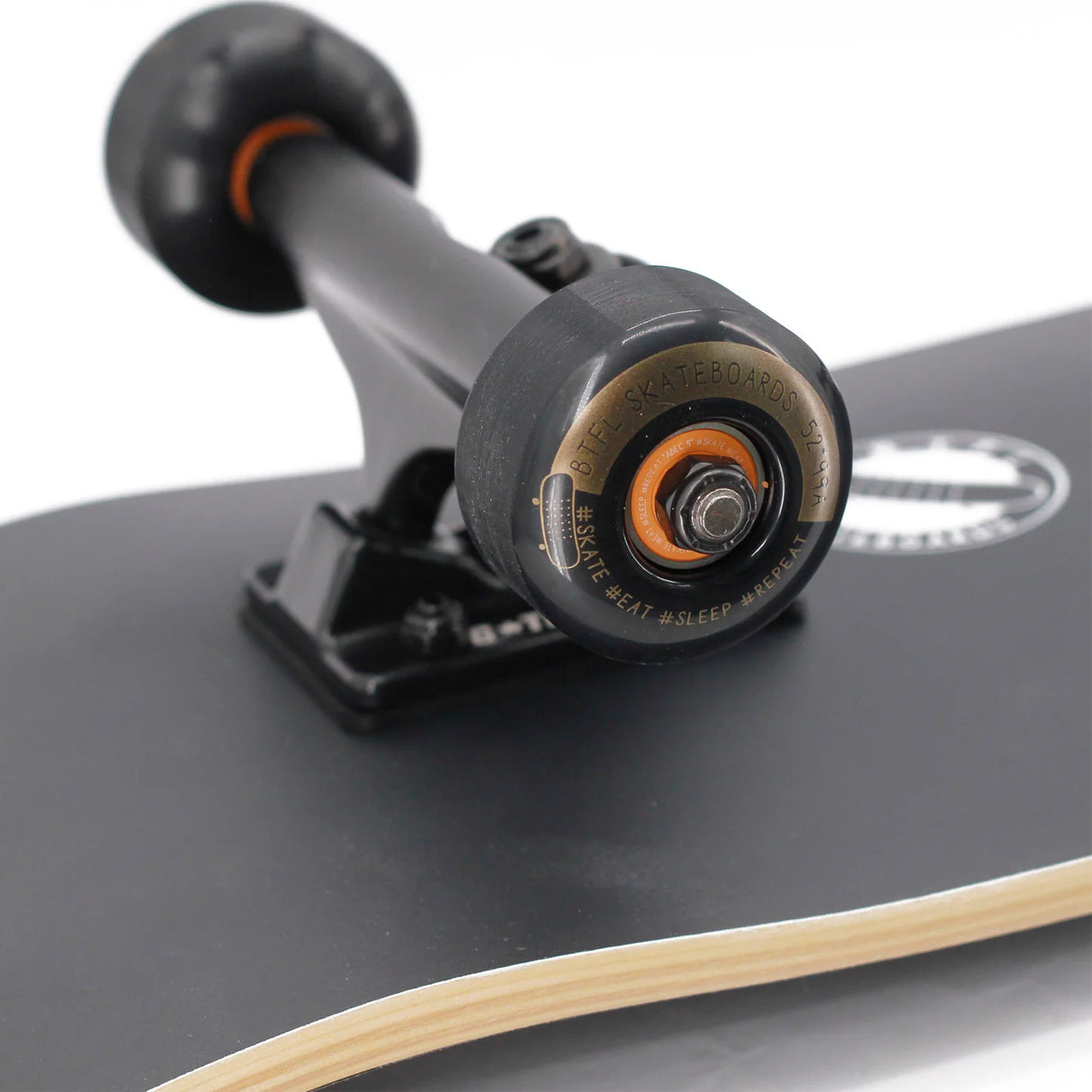 8.125" BLACK Edition Skateboard Complete