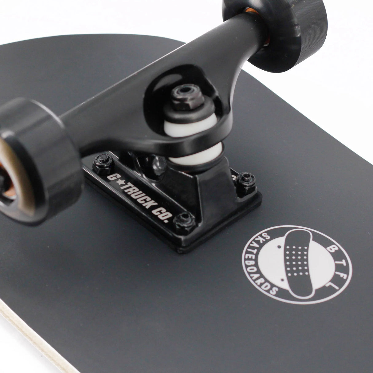 8.125" BLACK Edition Skateboard Complete