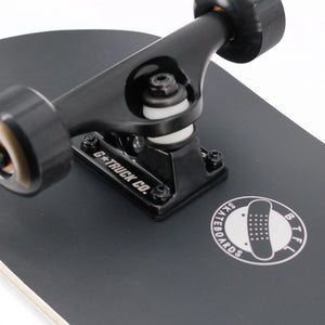 8.125" BLACK Edition Skateboard Complete