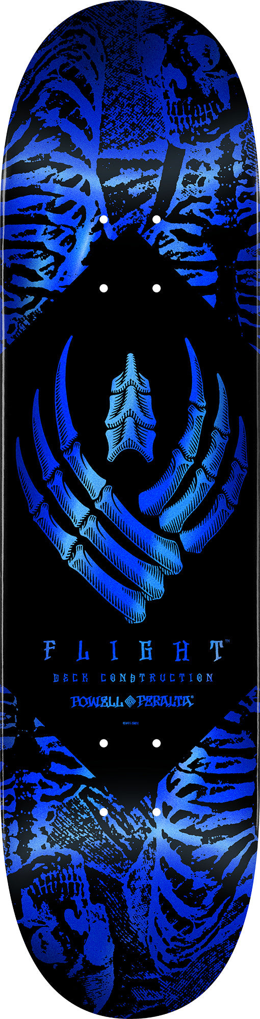 Skeleton Foil FLIGHT® K26 Skateboard Deck