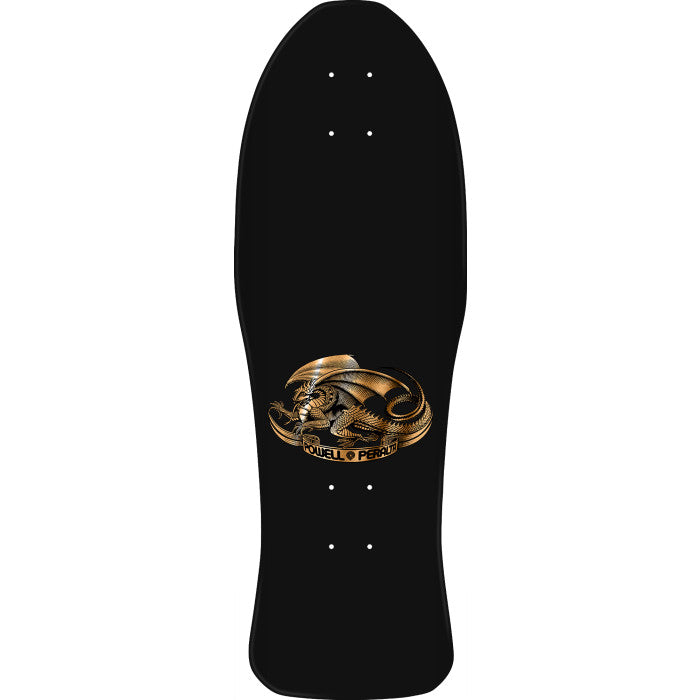 10" x 30" Steve Caballero Chinese Dragon Reissue Skateboard Deck Gold Foil