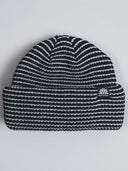 Stripe Double Roll Beanie