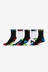 Youth Destroyer Crew 5-Pack Skate Socks