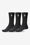 Gillete Crew 3-Pack Skate Socks