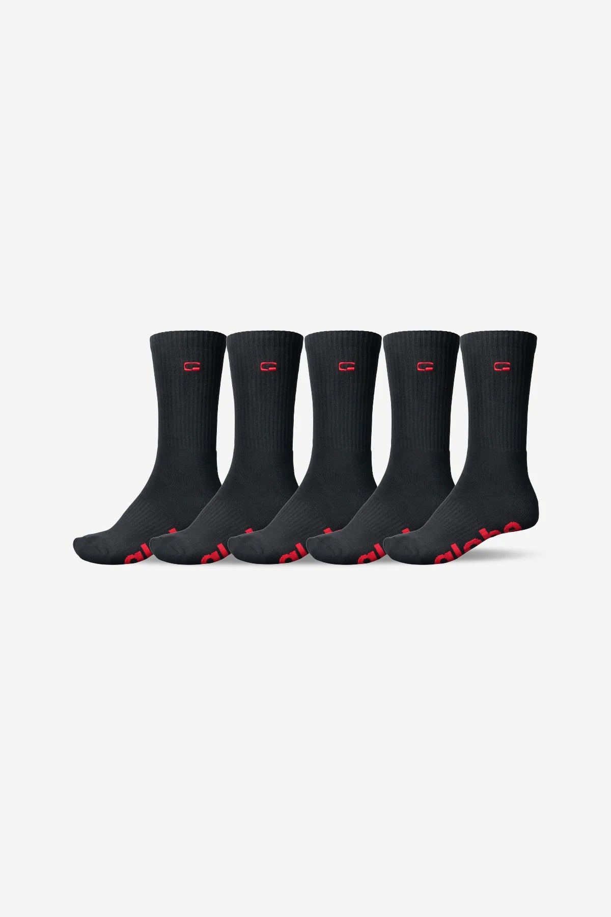OG Logo Hi Crew 5-Pack Skate Socks