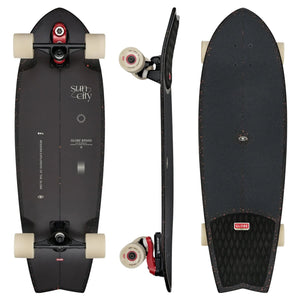 Sun City 2 Astro Red Surfskate Complete