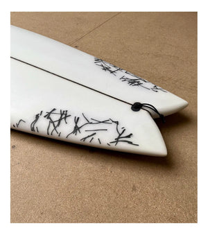 Haydenshapes Hypto Krypto TWIN PU - FCS II - 2 Fin