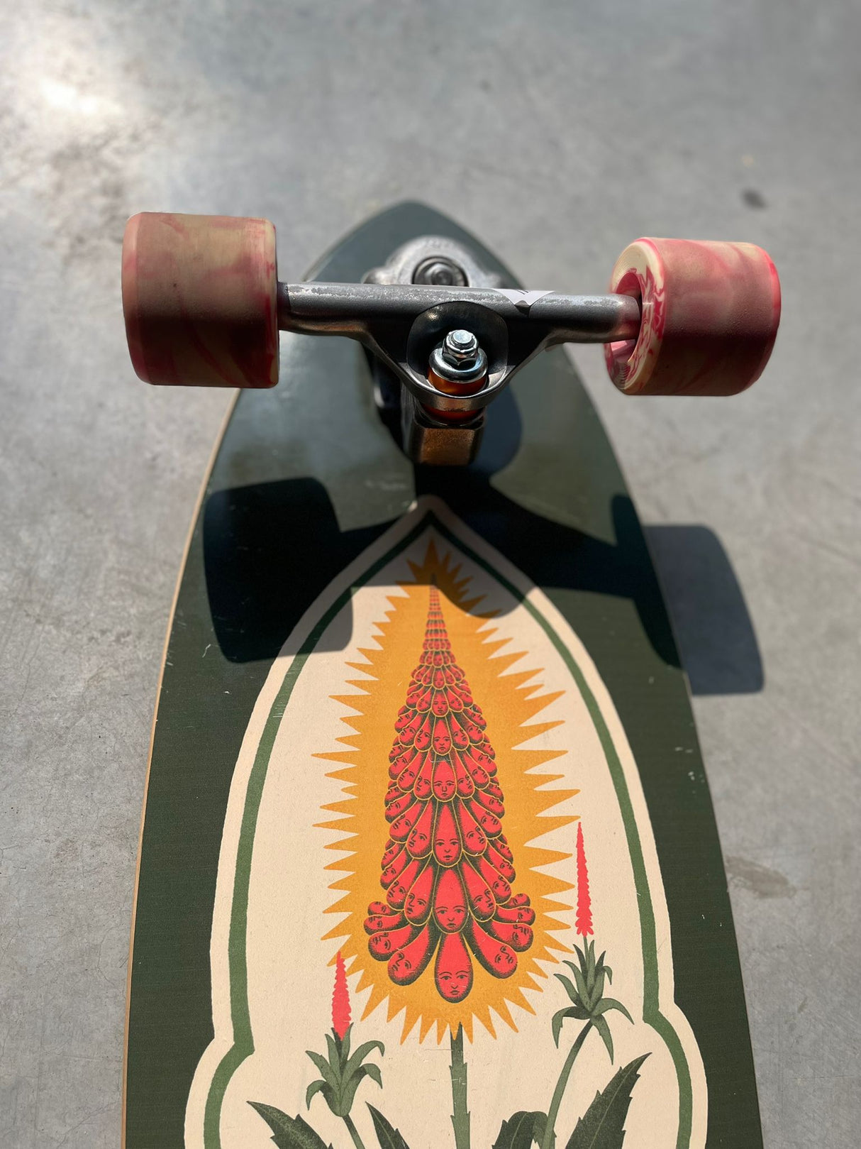 33" J-Bay Power Surfing Series Custom Surfskate Complete
