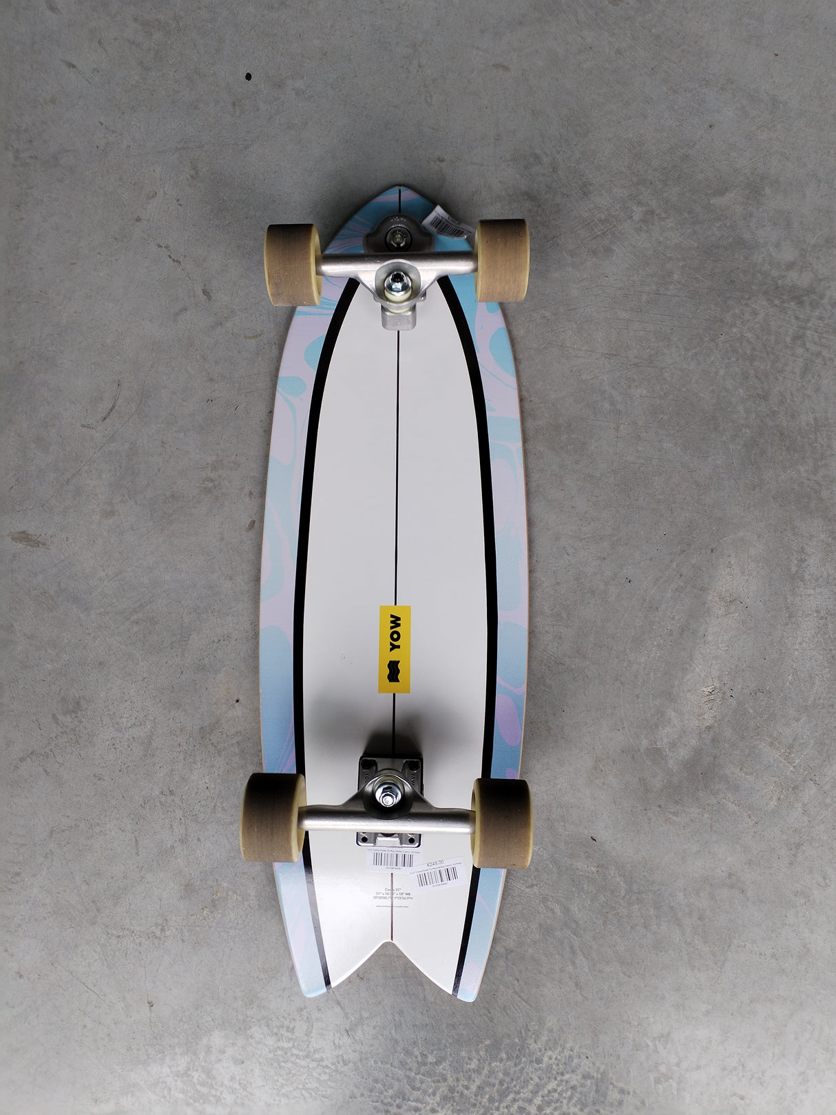 31" Coxos Power Surfing Series Custom Surfskate Complete