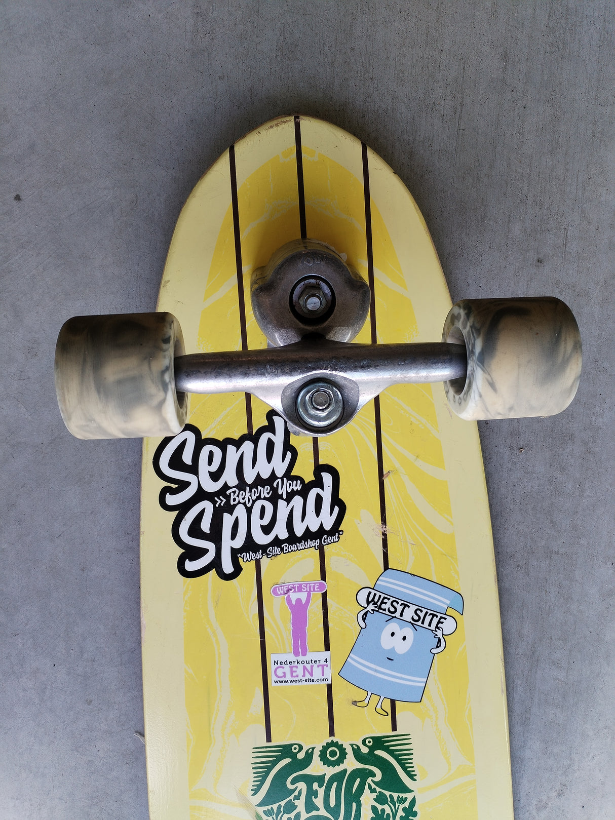 41" Yow Calmon - 2nd Hand Surfskate Longboard
