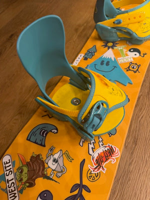 Jones Kids Happy Mountain - 2nd Hand Snowboard Set