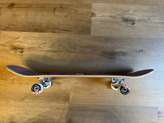 8.0" Vieira Strike Various Stains Skateboard Custom Complete