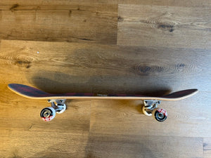 8.0" Vieira Strike Various Stains Skateboard Custom Complete