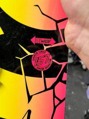 Santa Cruz Roskopp Target 2nd Hand Snowboard
