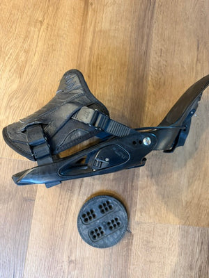 2nd Hand MK3 Black Snowboard Binding