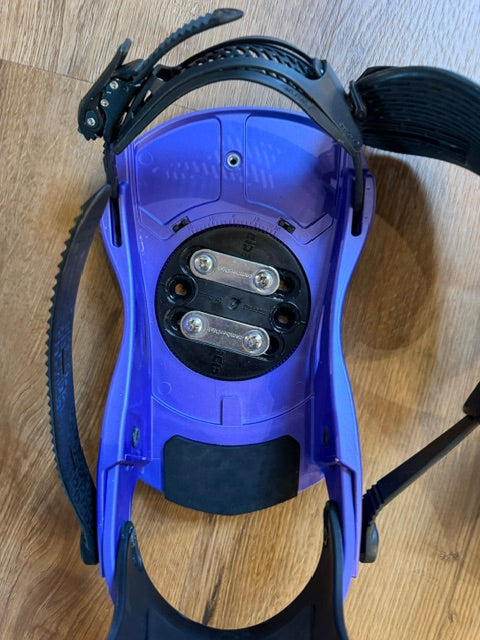2nd Hand Atlas Purple Snowboard Binding