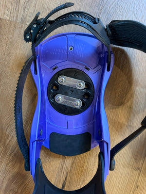 2nd Hand Atlas Purple Snowboard Binding