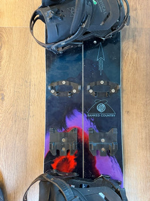 2nd Hand Banked Country Splitboard Set (Board + Bindingen + Skins)