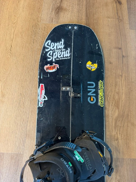 2nd Hand Banked Country Splitboard Set (Board + Bindingen + Skins)