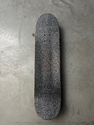 8.0" X 31.6" Screaming Hibiscus 7 Ply Birch Skateboard Custom Complete