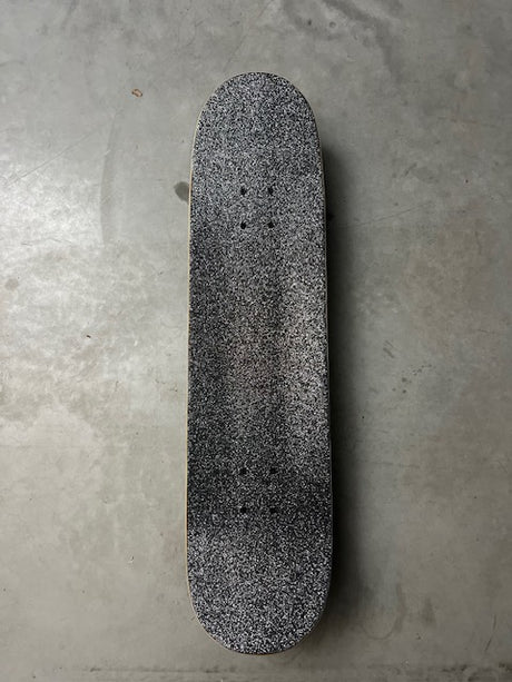 8.0" X 31.6" Screaming Hibiscus 7 Ply Birch Skateboard Custom Complete