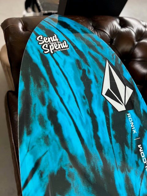 2nd Hand Ronix X Volcom Sea Captain Wakesurfer Set (incl Bungee Rope & fins)