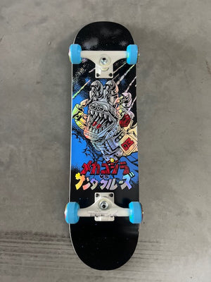 8.0" X Godzilla Mecha Hand Custom Skateboard Complete