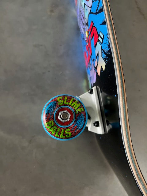 8.0" X Godzilla Mecha Hand Custom Skateboard Complete