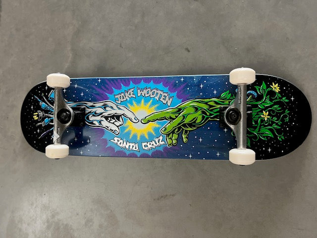 8.5" Wooten Contact Custom Skateboard Complete