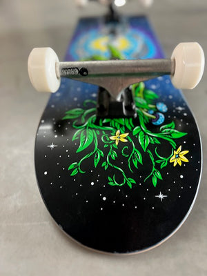 8.5" Wooten Contact Custom Skateboard Complete