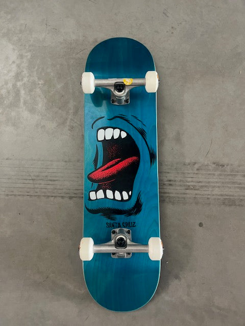 8.25" Screaming Mouth Custom Skateboard Complete