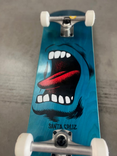 8.25" Screaming Mouth Custom Skateboard Complete