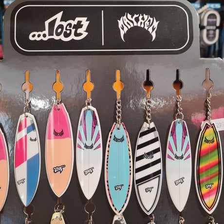 Surfboard Keychain